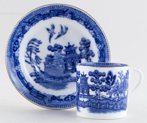 Coffee Can and Saucer c1910